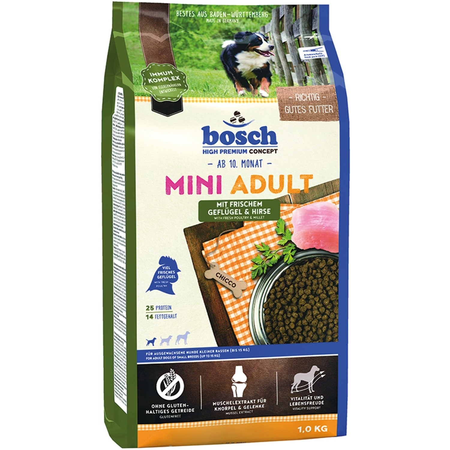 Bosch Mini Adult Geflügel & Hirse 1 kg