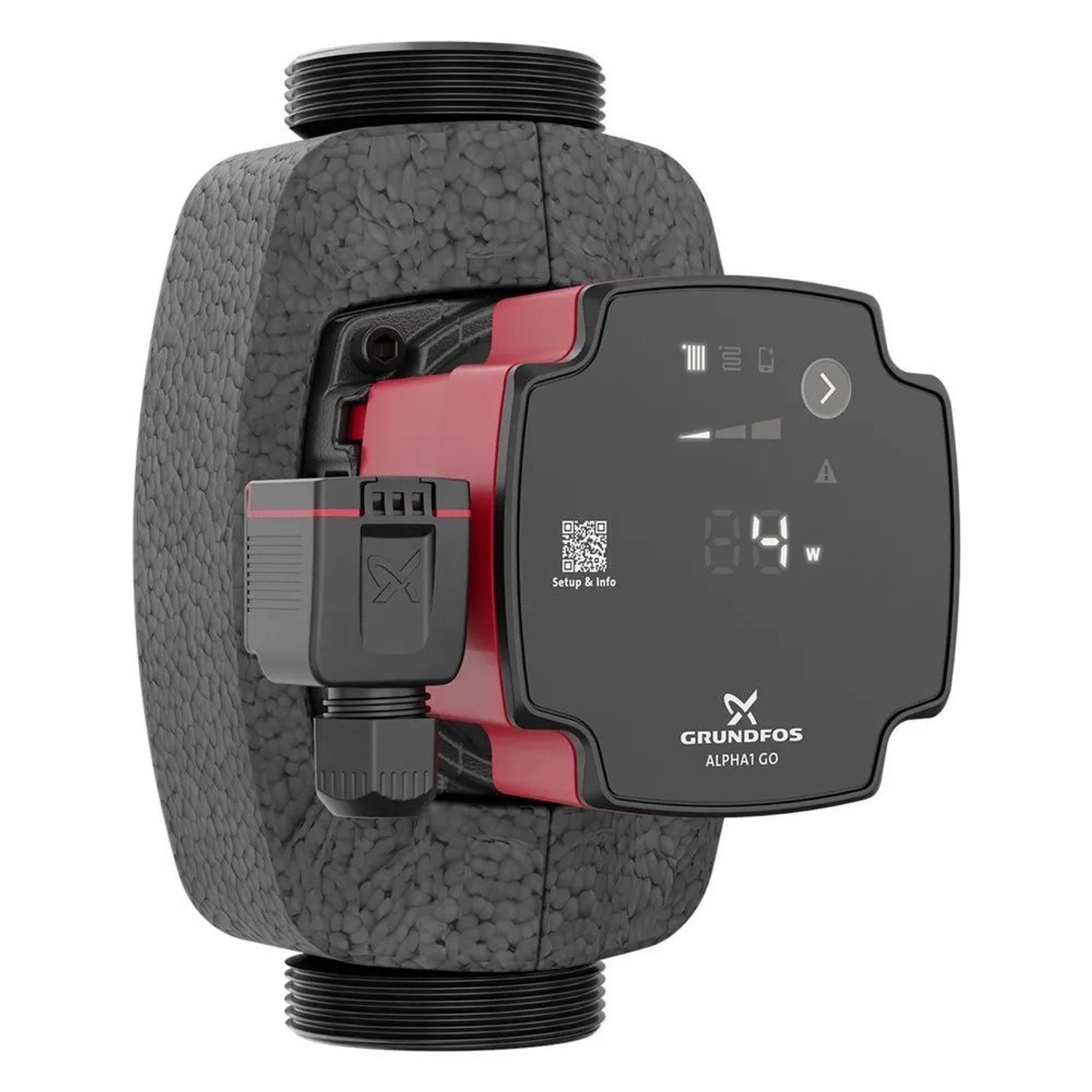 Grundfos Umwälzpumpe Alpha1 Go 32-60 180mm 230V G 2 Zoll 6m Gusseisen Einbaulänge 180mm 93074183