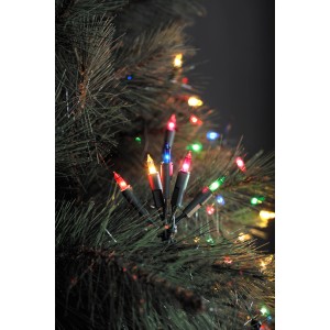 Konstsmide LED-Lichterkette mit 50 bunten LEDs zur Dekoration im Innenbereich.