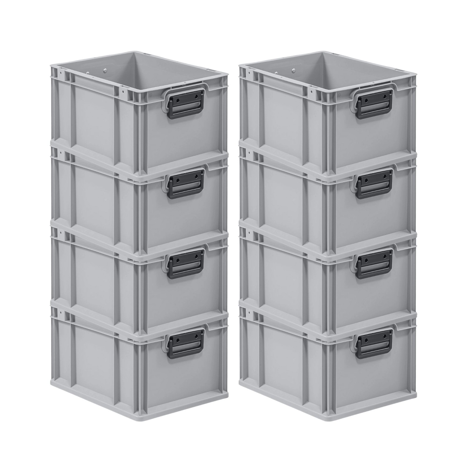 PROREGAL Spar Set 8x Eurobox Nextgen Portable Duo HxBxT 22 x 30 x 40 cm 20 günstig online kaufen