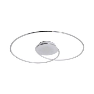 Lindby LED Deckenleuchte Joline 9639014 Modern in Chrom aus Metall Wohnzimmerleuchte