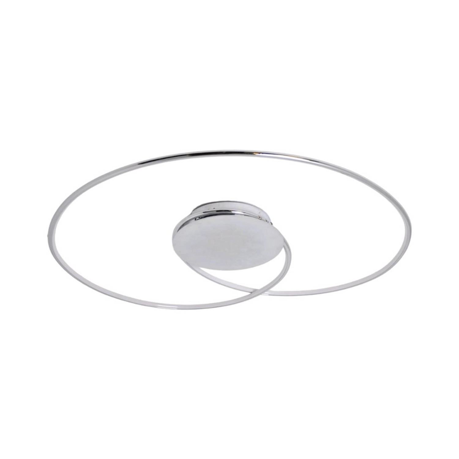 Lindby LED Deckenleuchte Joline 9639014 Modern in Chrom aus Metall Wohnzimm günstig online kaufen