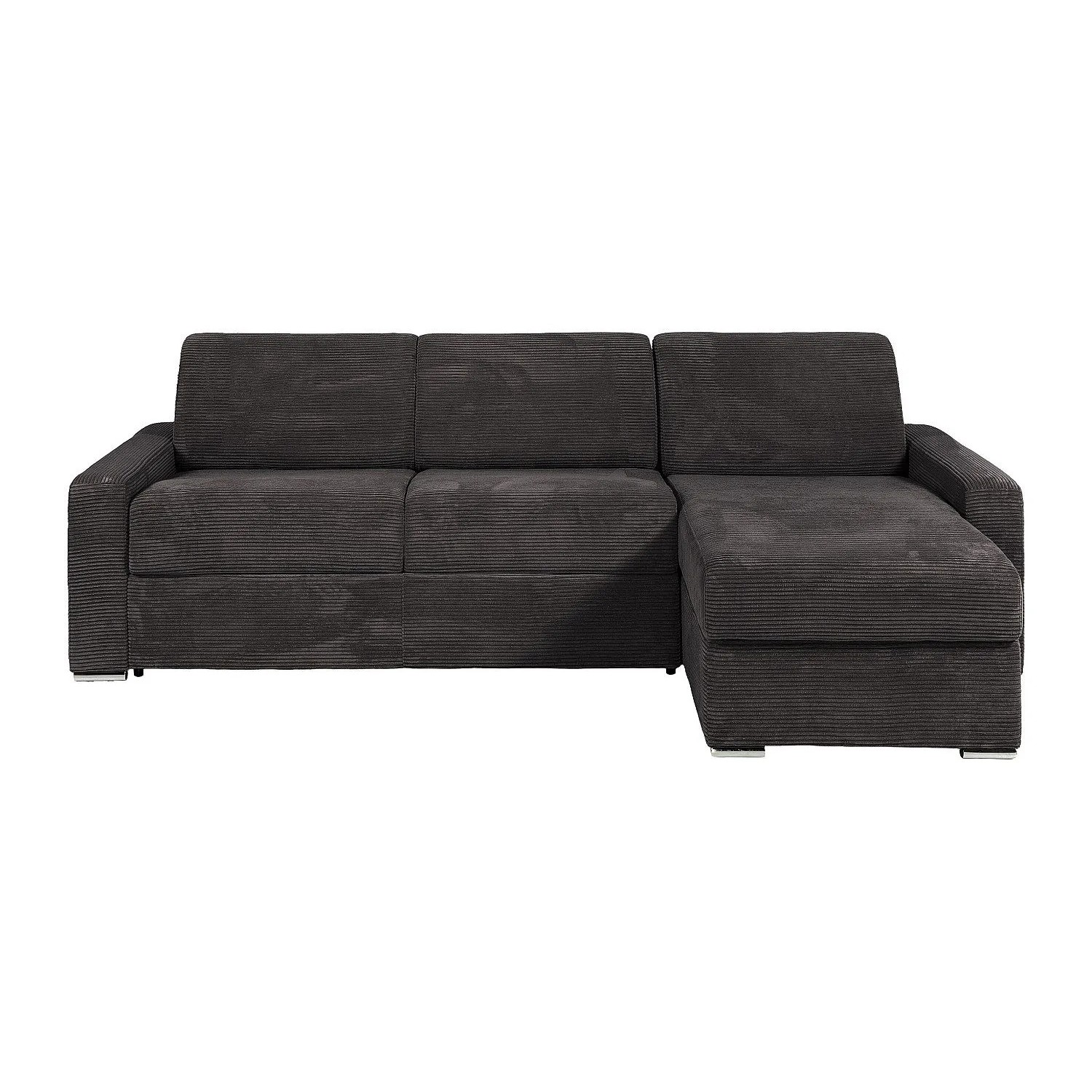 Vente-unique Schlafsofa Calito Anthrazitgrau 278 cm