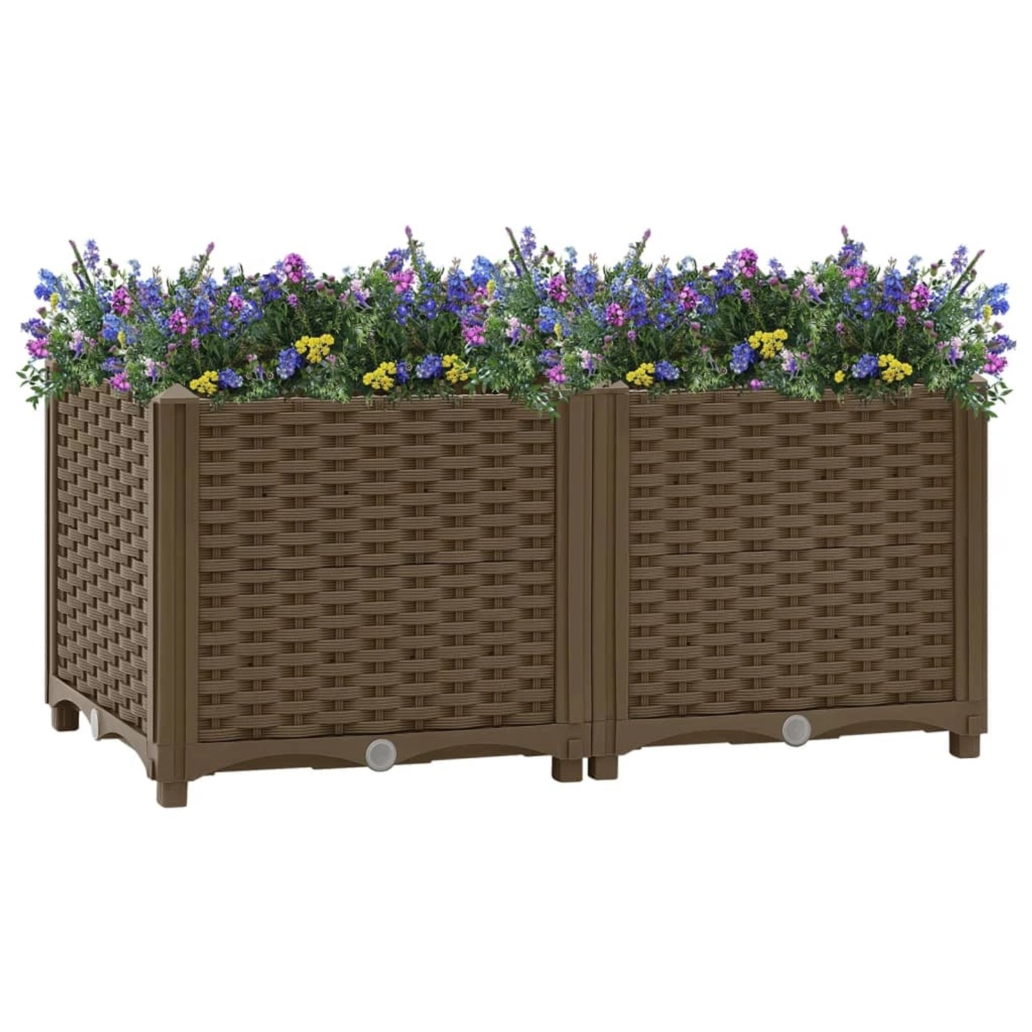 vidaXL Hochbeet 80x40x38 cm Polypropylen 836298