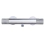 Chromfarbene baliv Thermostat-Duscharmatur DU-2060 mit Drehreglern.