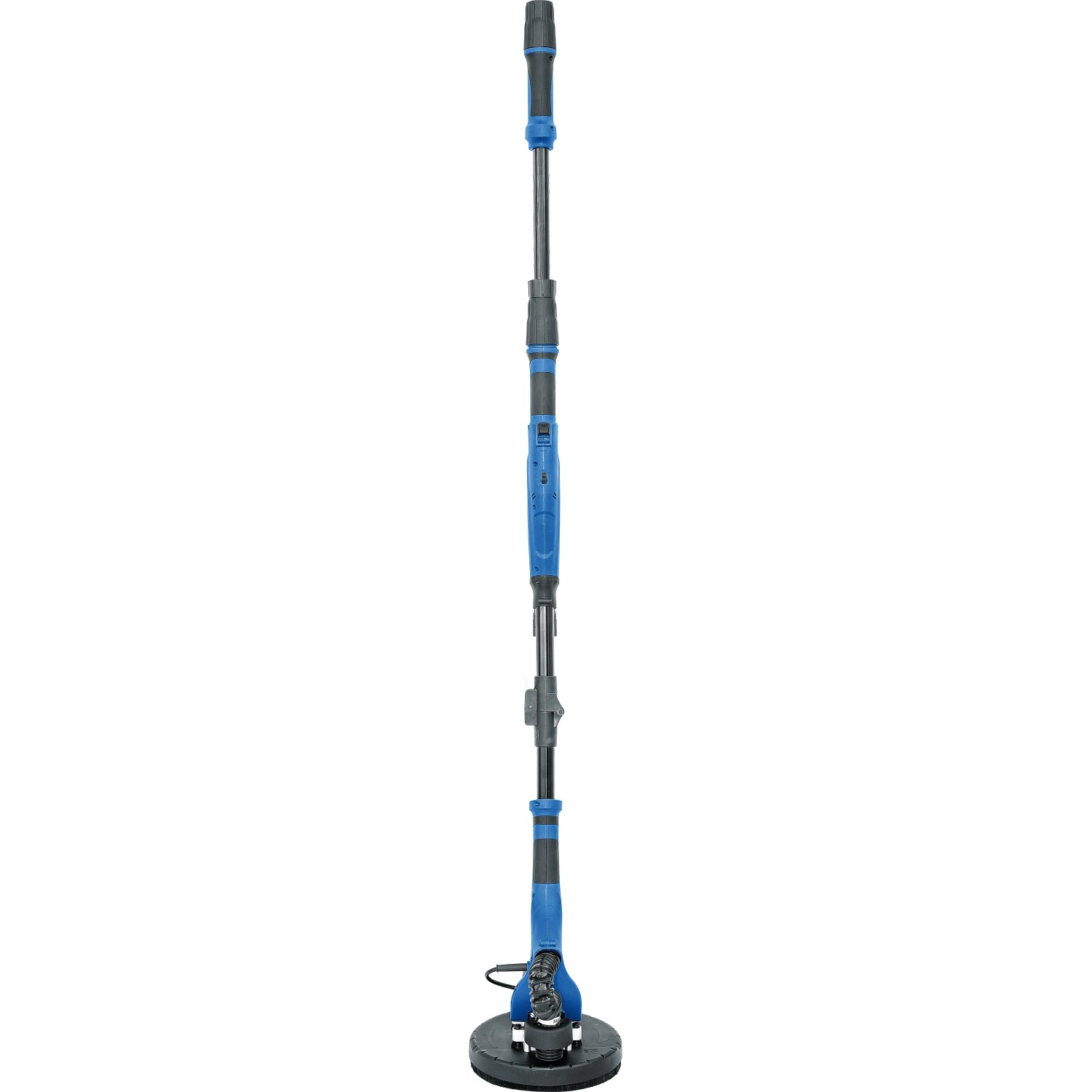 LUX Trockenbauschleifer TBS-710 mit Teleskopstiel und blauem Gehäuse.
