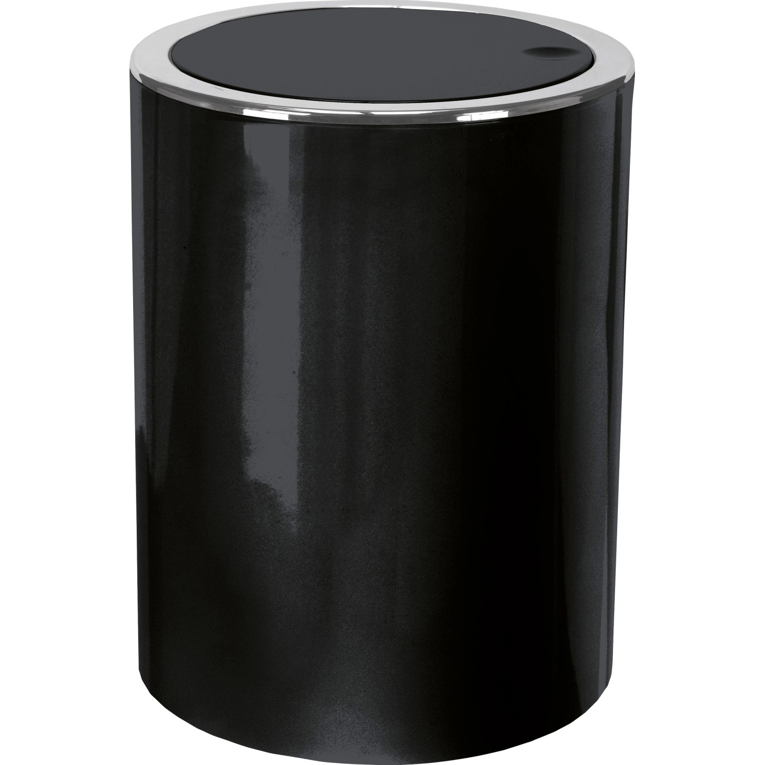 Kleine Wolke Kosmetikeimer Clap Schwarz 5 l