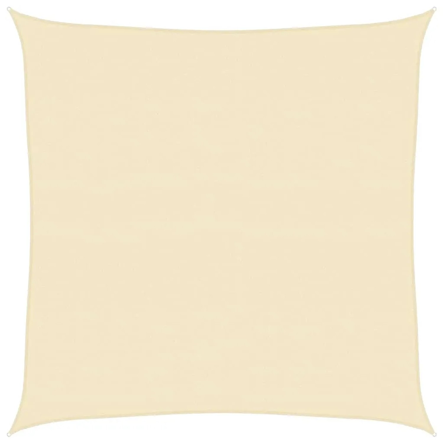 vidaXL Sonnensegel 160 g/m² Creme 6x6 m HDPE 311169
