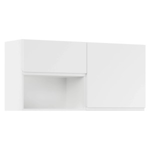 Weißes Impuls Küchen Hauswirtschaftsmodul HWR41207H, 120 cm, für den Hauswirtschaftsraum.