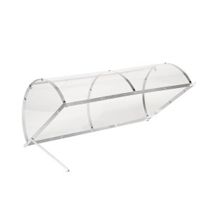 Wilk Hochbeet Abdeckung Premium, 100x59x28cm, transparent. Zubehör für Kräuterbeete.
