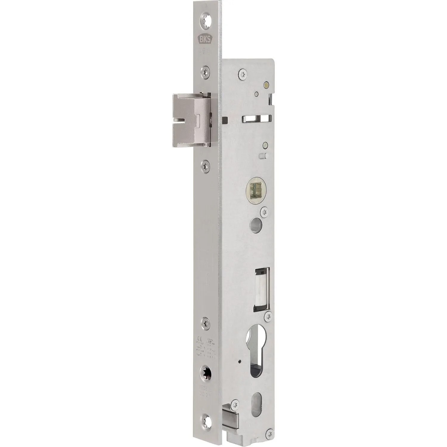 Bks StangEnschließblech Rund 52x20x3 mm Stahl Verzinkt