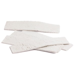 Elabrick Verblender Dover, 5x21 cm, weiß. Naturgetreue Optik für Innen & Außen.