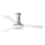 LEDS-C4 Deckenventilator Fus 132 cm, grau, mit LED-Beleuchtung und Fernbedienung.