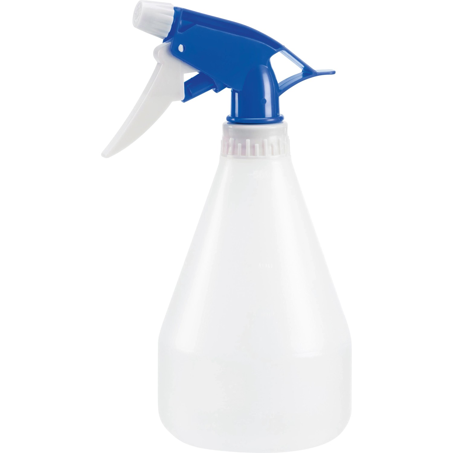 Sprühflasche 500ml, 3-fach sortiert, mit blauem Sprühkopf, für Pflanzen und Haushalt.