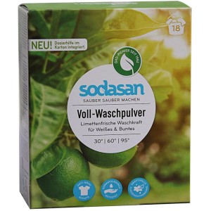 Sodasan Vollwaschpulver 1,01 kg für Weißes und Buntes
