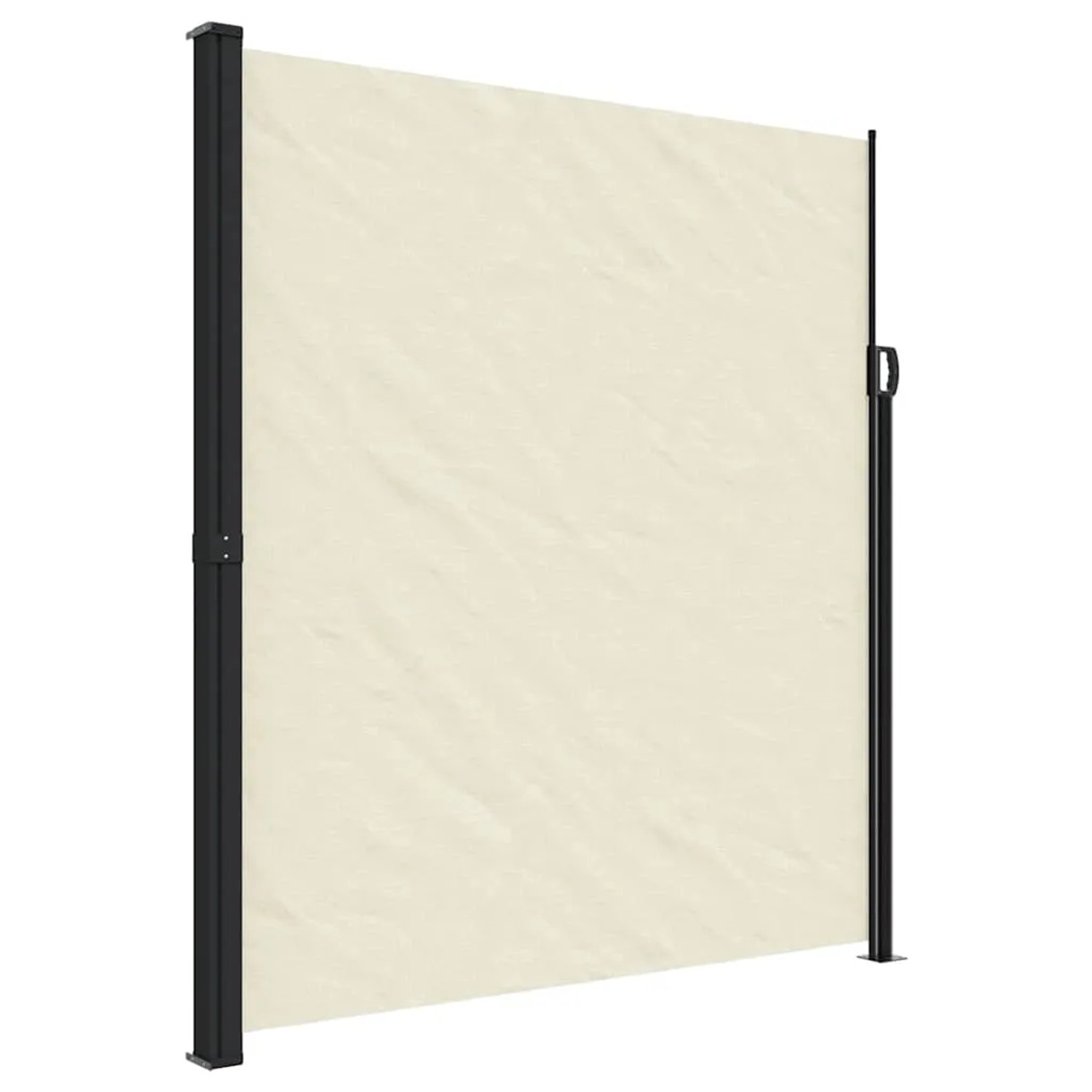 Furnicato Seitenmarkise Ausziehbar Creme 220x500 Cm
