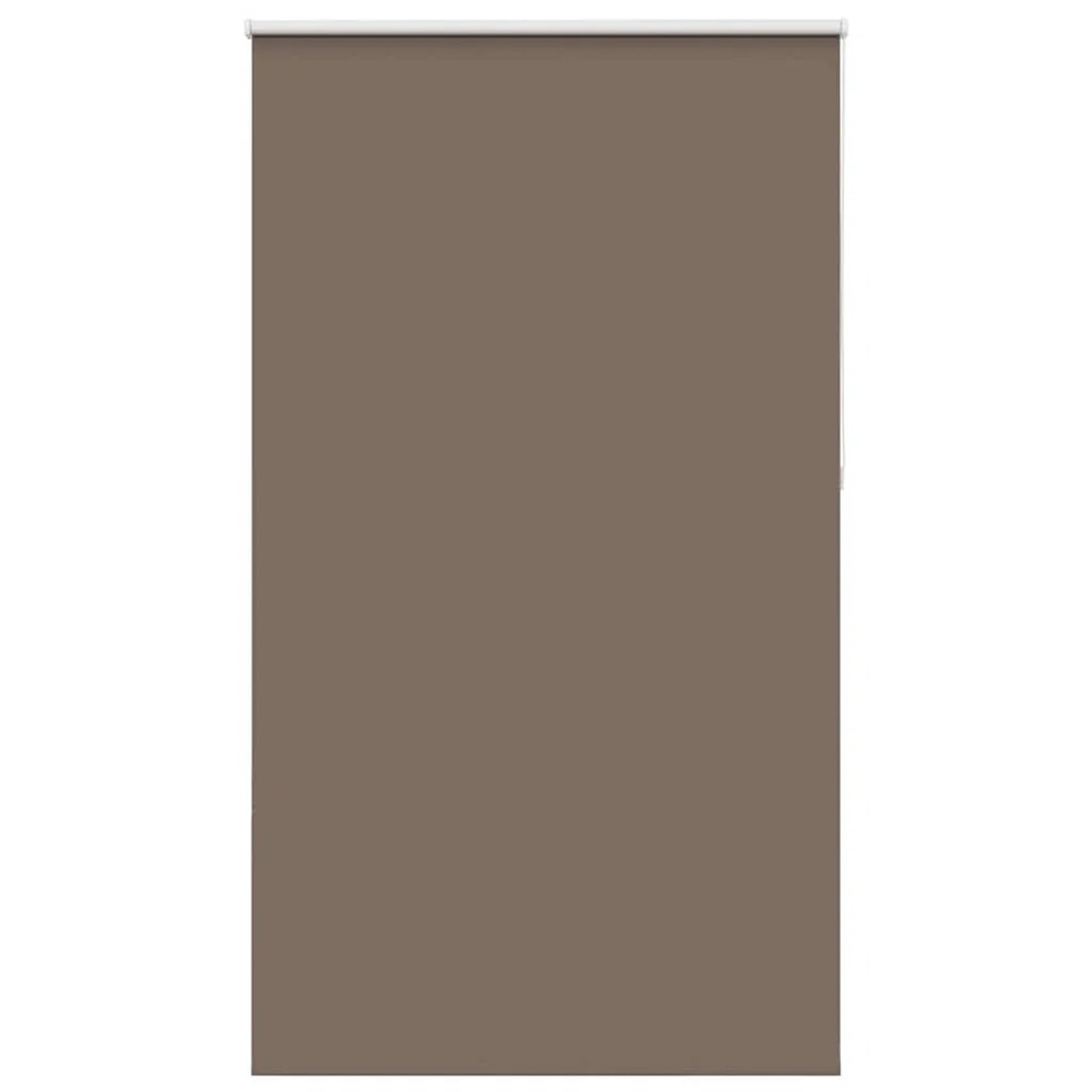 vidaXL Verdunkelungsrollo Kaffeebraun 135x210 cm Stoffbreite 131,6 cm 4011057