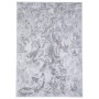 Pergamon Luxus Fellteppich Plush hellgrau, 90x160cm, Kurzflorteppich mit weicher Oberfläche.