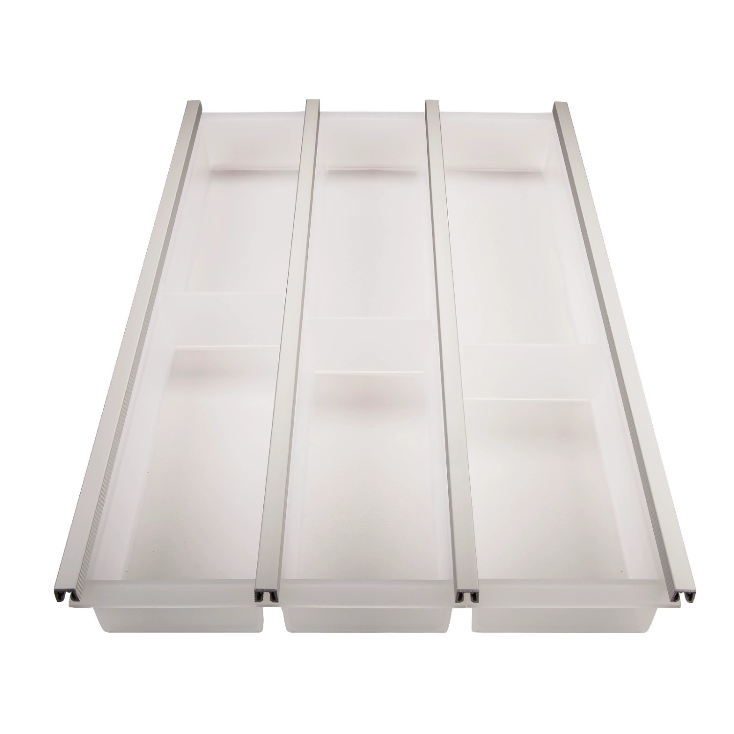 SOTECH Cuisio Besteckeinsatz 400 mm Höhe 55 mm Transluzent Weiß günstig online kaufen