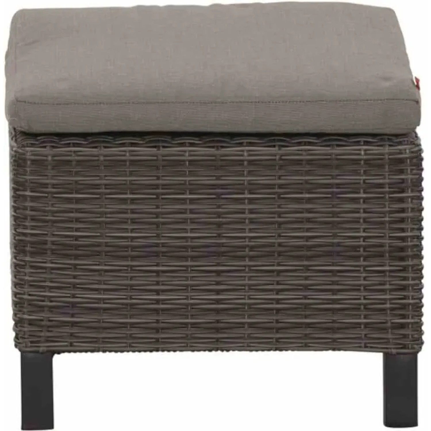 Siena Garden Gartenhocker Corido Aluminium grau inkl. Kissen 50 x 54 x 40 cm kaufen bei OBI