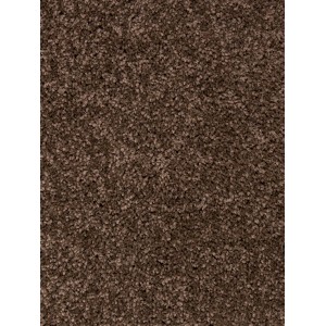 Detailaufnahme des braunen Teppichbodens Bari als Meterware mit einer Breite von 500 cm.