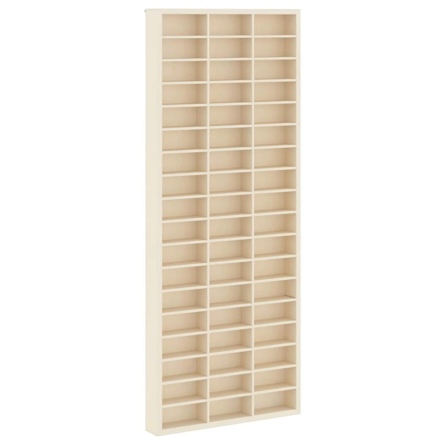 vidaXL Wanddisplay-Case mit Regal Beige 30 x 4,5 x 75 cm Holzwerkstoff 42015611