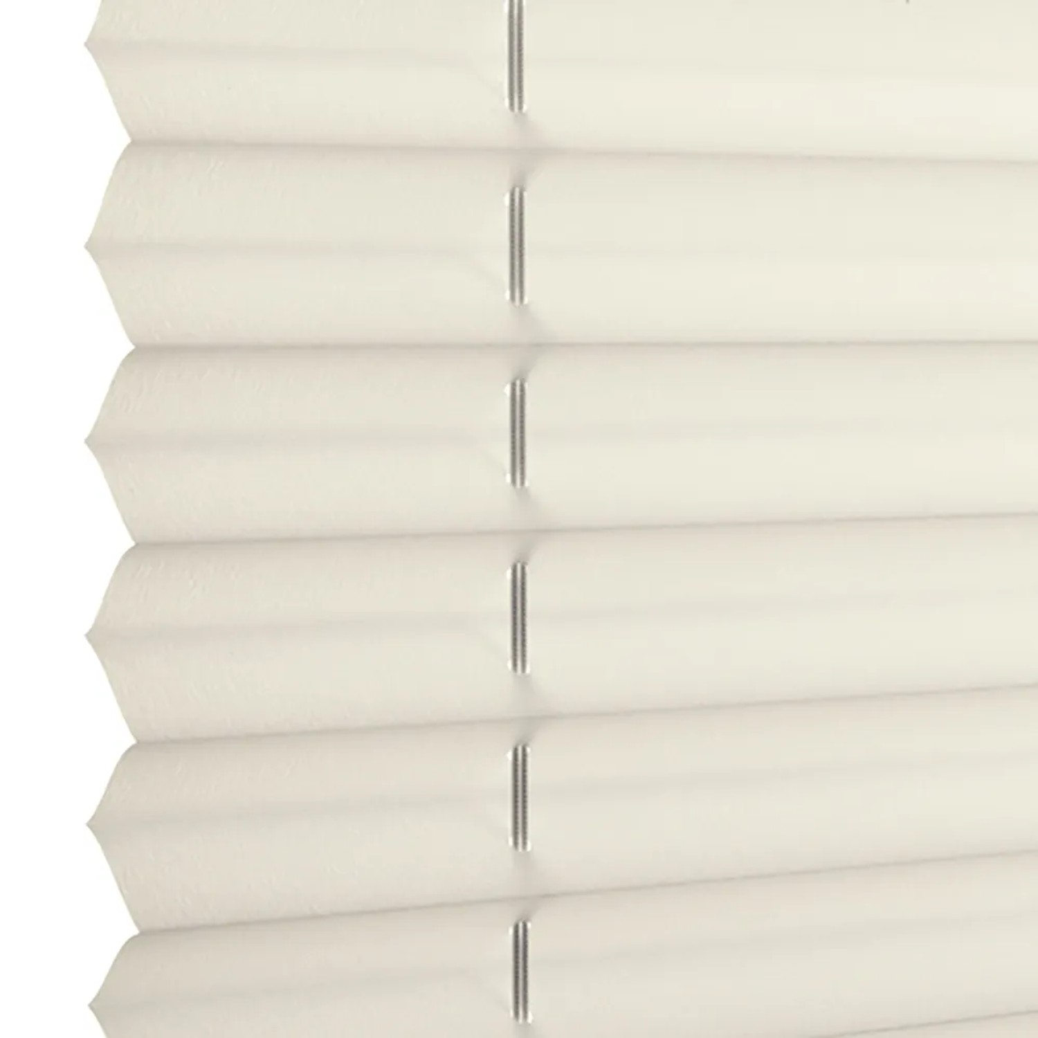 Detailaufnahme: Gardinia Plissee Solo, 70x130 cm, Creme, für Rollos & Raffrollos.