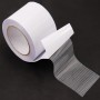 Aquagart Reparaturklebeband für Gewächshausfolie, 8cm x 15m, transparent mit Gitterstruktur.