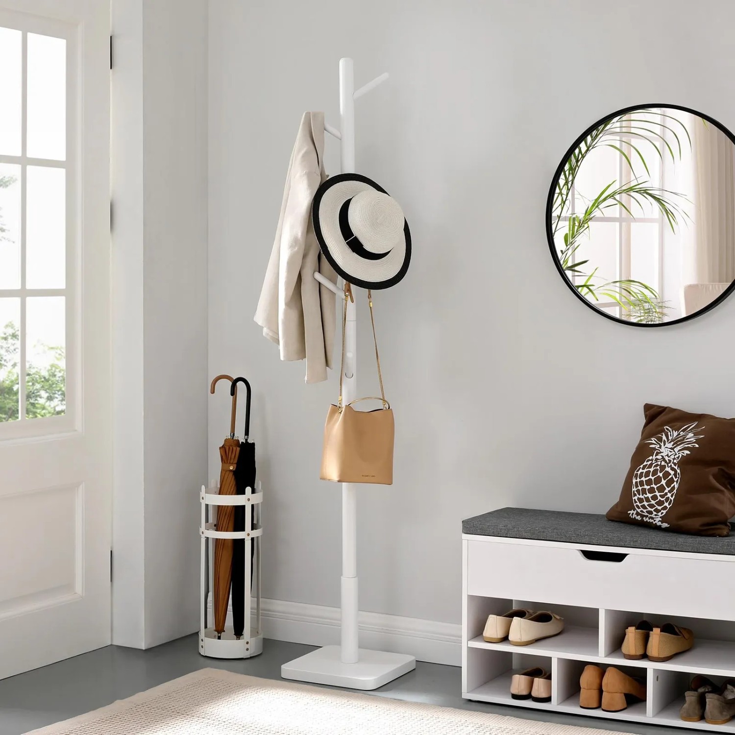 blumenregale wand BLUMENREGAL Fenster Schwarz Metall für die Wand-DanDiBo Model:M-03 – starry night home decor
