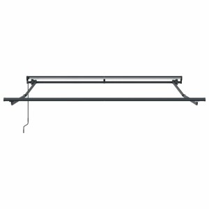 vidaXL Einziehbare Markise Creme 350 x 250 cm Polyester und Metall 3330207