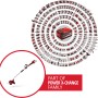 Einhell Akku-Rasentrimmer GE-CT 36/30 Li E-Solo, Teil der Power X-Change Familie.