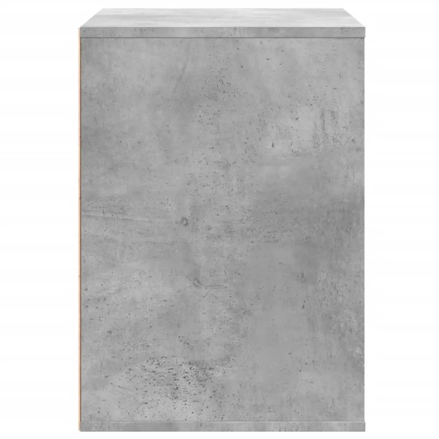vidaXL Kommode, Betongrau, 80x41x58 cm, Holzwerkstoff, für Wohnzimmer