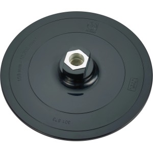 LUX Haftschleifteller, Ø 148 mm, für Schwingschleifer und Winkelschleifer mit M14 Aufnahme.