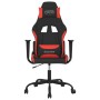 vidaXL Gaming-Stuhl mit Massagefunktion Schwarz und Rot Stoff 345478_3
