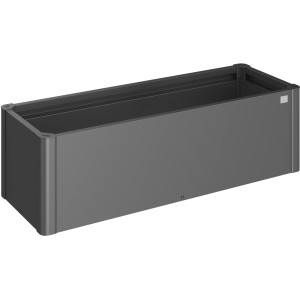 Biohort Pflanzbeet Belvedere Mini, dunkelgrau-metallic, ideal für Garten, Balkon und Terrasse.
