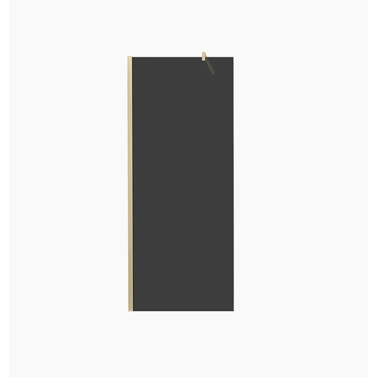 Duschparadies 140 x 200cm Walk in Dusche 10mm Nano Glas Duschwand Rauchglas günstig online kaufen