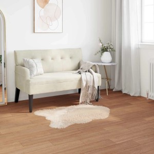 vidaXL Kunstschaffell Teppich Tafalla Beige 50 x 80 cm Polyester 42021496
