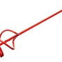 Roter LUX Mörtelrührer, Ø 85 mm, für Bohrmaschinen ab 500 W, zum Mischen von Mörtel, Fliesenkleber und Estrich.