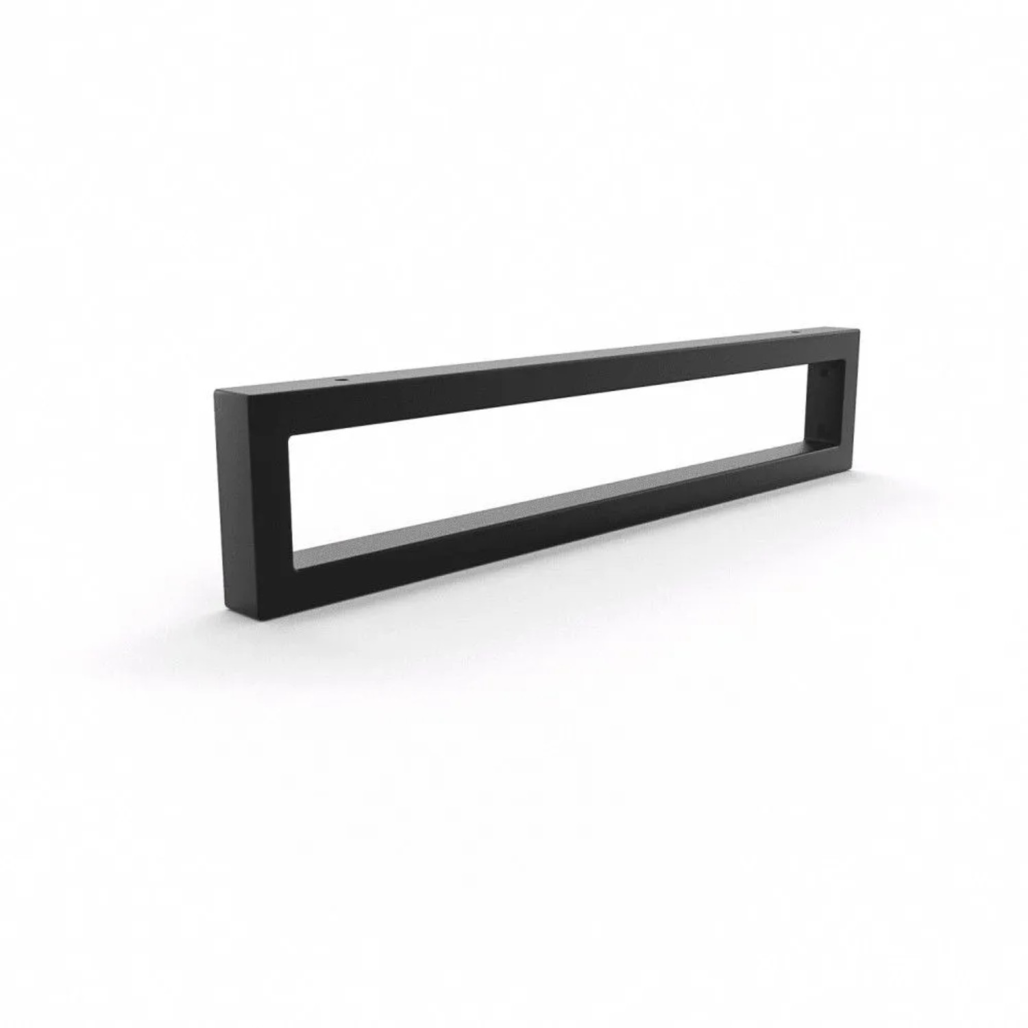 HEVVA Waschtischhalterung RHEIN 10 cm Hoch 50 cm Tief 1 Halter Schwarz