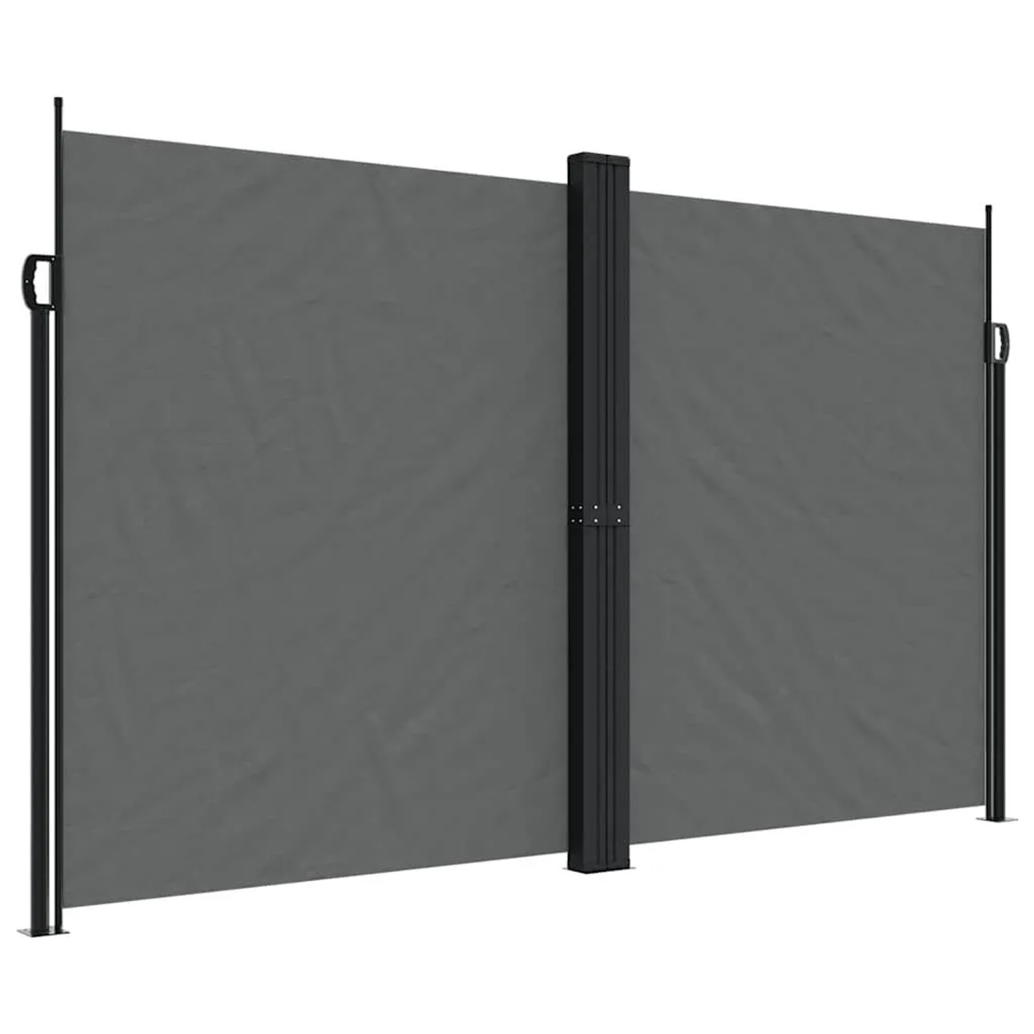 vidaXL Seitenmarkise Ausziehbar Anthrazit 200x1200 cm 4004853