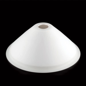 Milchglas Lampenschirm E14, Ø 22cm für Lampen & Leuchten.