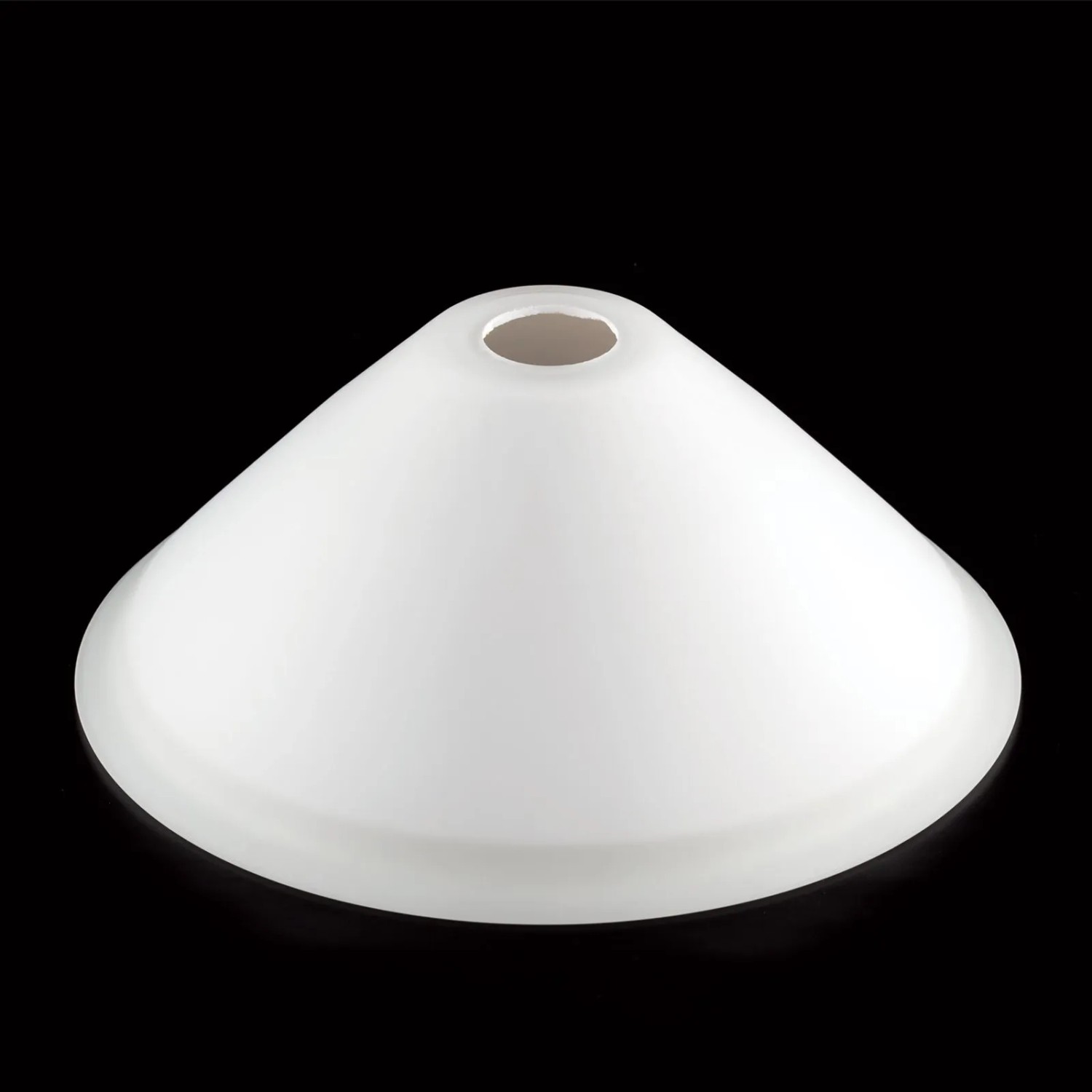 Milchglas Lampenschirm E14, Ø 22cm für Lampen & Leuchten.