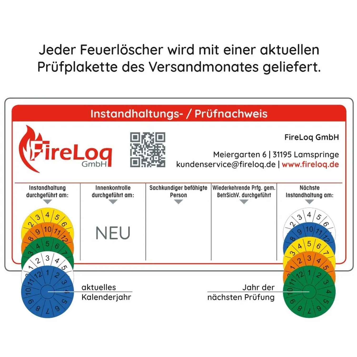 FireLoq 6L Fettbrandlöscher ABF 34A 233B 75F mit Prüfnachweis Wandhalter_3