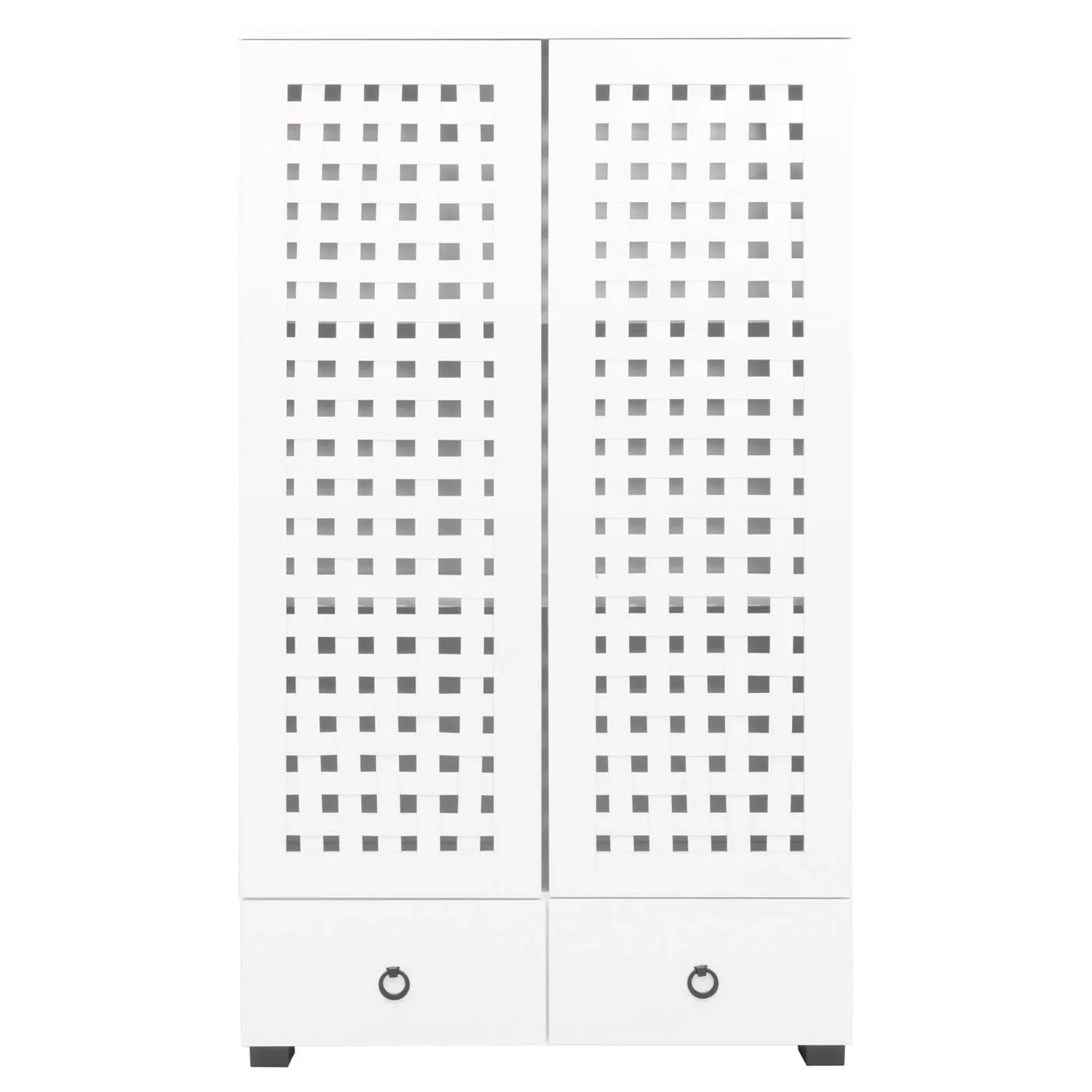 MCW Schrank N87 3D-Flecht-Design Soft-Close 138x80x36cm Weiß_10