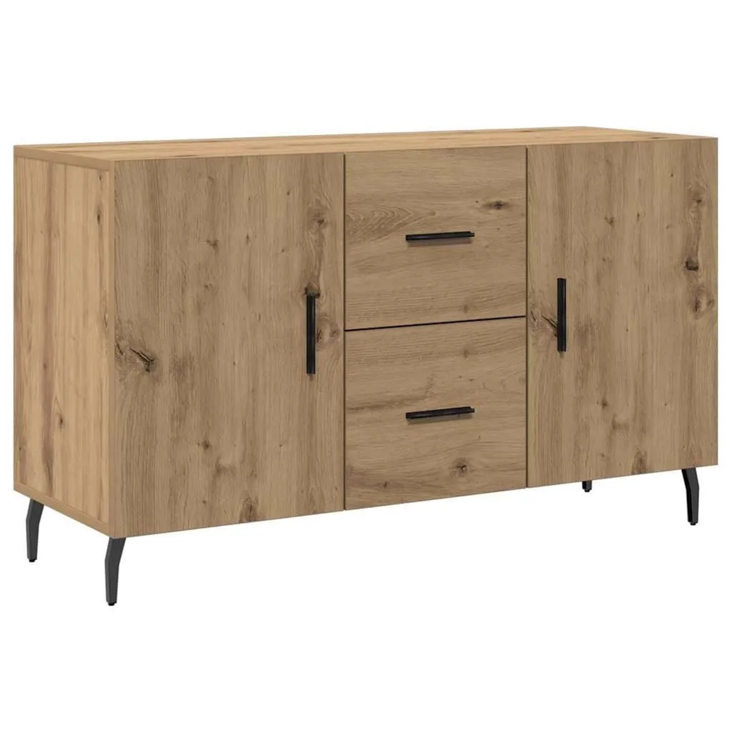 vidaXL Sideboard Artisan-Eiche 100x36x60 cm Holzwerkstoff 857323 günstig online kaufen