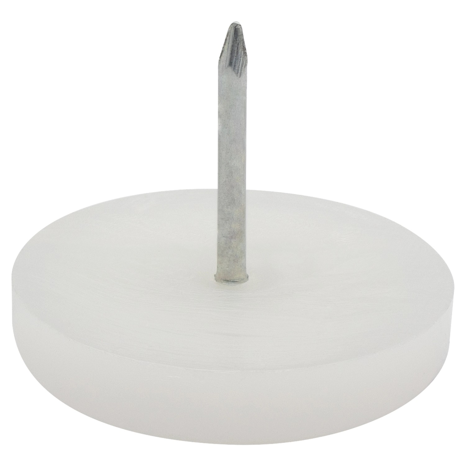 Wagner Nagelgleiter-Set EH0929 Ø 30 mm x 6 mm Weiß 4-tlg.