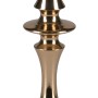 Goldener Kerzenhalter Blush Bordeaux aus Aluminium, 28,5 cm hoch, für stimmungsvolle Beleuchtung.