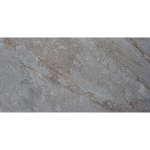 Feinsteinzeug Terrassenplatte Arizona Grau, 40x80 cm, matte Oberfläche mit Steinoptik.