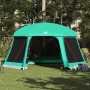 vidaXL Poolzelt mit Abnehmbarem Überzelt Netzwänden Meergrün 512x458cm 4100626_4