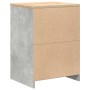 vidaXL Werkzeugschrank, Betongrau, Kiefer Massivholz, 60x51x85cm. Garagen Aufbewahrung.